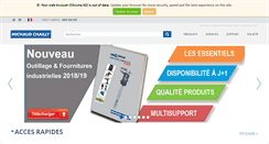 Desktop Screenshot of michaud-chailly.fr
